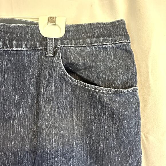 CJ Banks Blue Jeans Size 24W P 46x29 Christopher & Banks stretch comfort fit - Picture 6 of 13